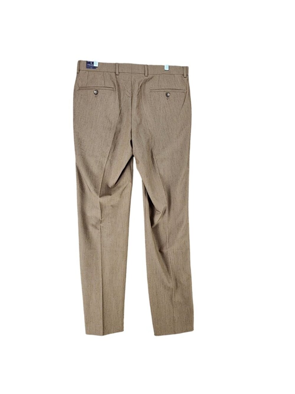 Construct Pants Mens 33x32 Tan Stretch Mid Rise Dress *NWT* - Picture 9 of 15